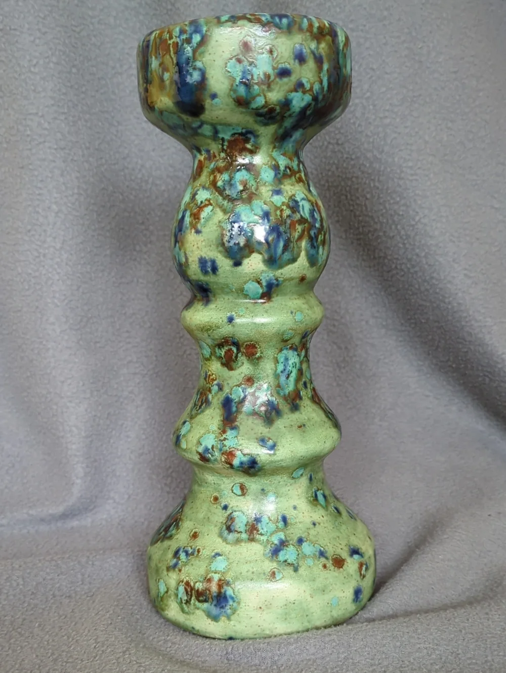 Handcrafted Pottery Candleholder.